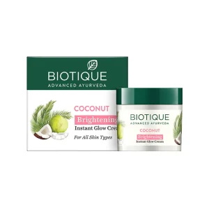 Biotique Advanced Ayurveda Bio Coconut Whitening & Brightening Cream -50 gm