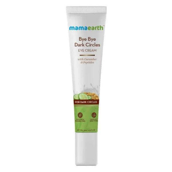 Mamaearth Bye Bye Dark Circles Eye Cream -20 ml - Pack of 1 - Image 3