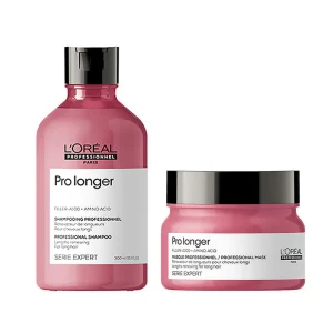 L'Oreal Professionnel Pro Longer Lengths-renewing 2-step Regime For Long Hair With Thin Ends -combo