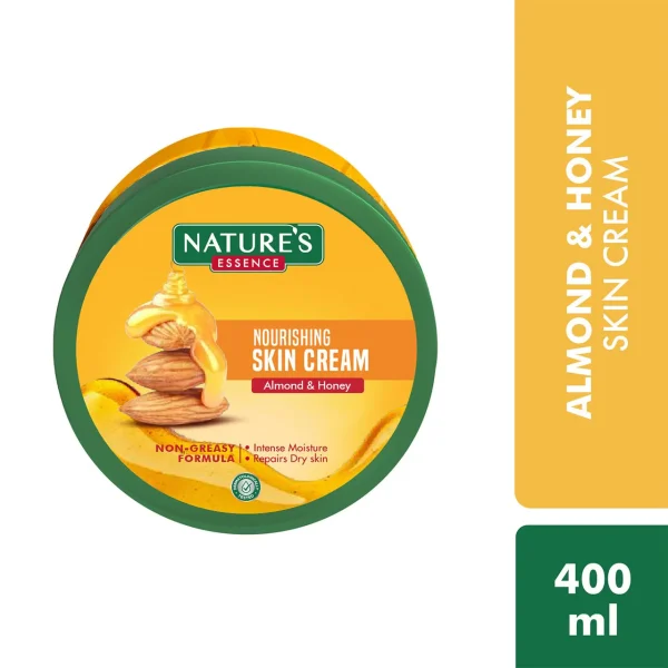 Nature's Essence Nourishing Skin Cream With Almond & Honey -100 ml - Image 2