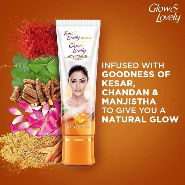 Glow & Lovely Ayurvedic Care Face Cream -50 gm - Image 4