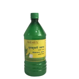 Patanjali Aloevera Juice with Fiber -1 L - Pack of 1