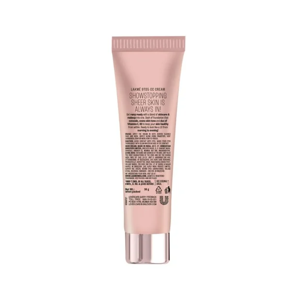 Lakme 9To5 Complexion Care Cream - Beige - Image 4