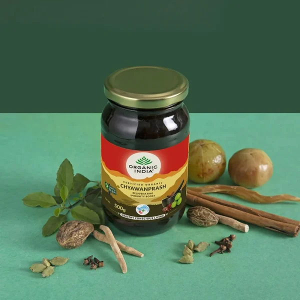 Organic India Organic Chyawanprash -500 gm - Pack of 1 - Image 4