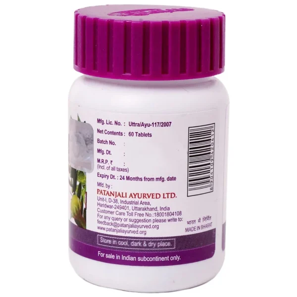 Patanjali Liv Amrit Tablets -60 tabs - Pack of 1 - Image 3