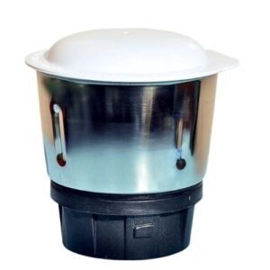 Chutney Jar Suitable for BAJAJ Mixer Grinders | Stainless Steel | Compatible for Bajaj GX1, GX3, GX4, GX8, GX3501, GX3701, GX4701, GX3000, GX400, GX3, Twister Deluxe, Bravo Dlx 400ML