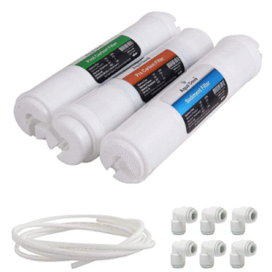 Aamika  Universal Carbon Sediment Kit Premium Filter Set for RO Water Purifier | Universal Compatibility for All Kind of RO.