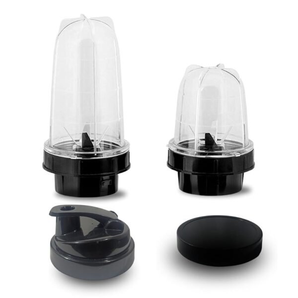 Bullet Juicer Jar 530ml Compatible with Mixer Grinder for Smooth Blending and Efficient Juice Extraction (Pack of 2) - Image 3